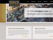 Tablet Screenshot of enochkever.com